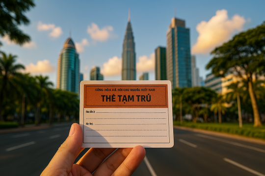 中國籍公民可以在越南申請辦理暫住證